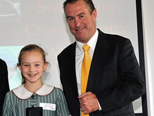 Hannah Recognised for her Sporting Prowess