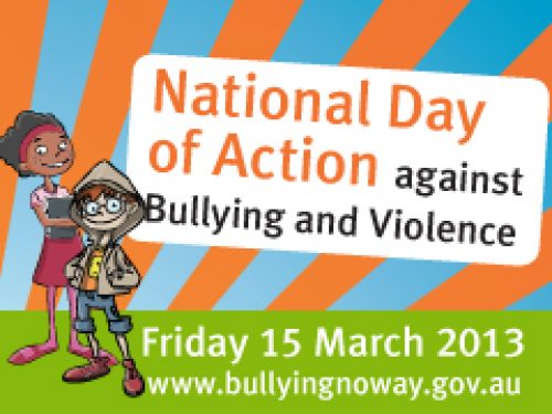 2013 National Day of Action Against Bullying and Violence