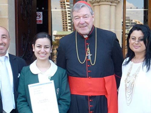 Archbishop of Sydney Award for Student Excellence
