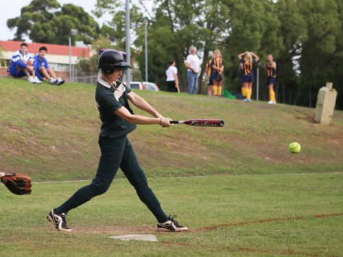 Australian Baseball Player at Santa