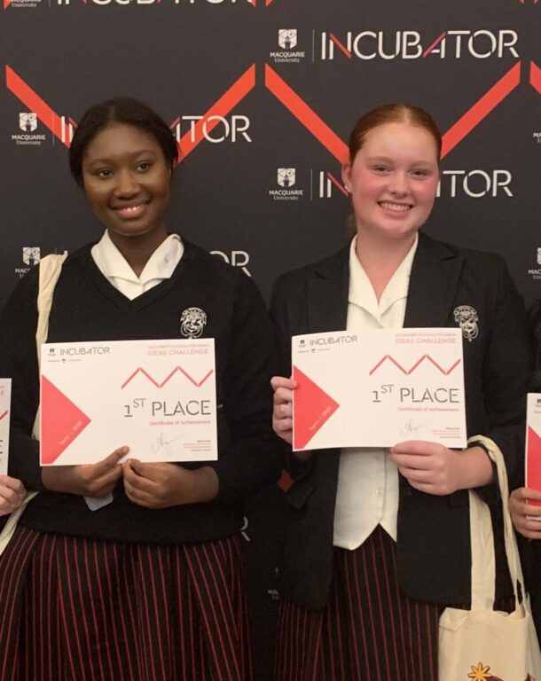 Santa Sabina students triumph at Macquarie University’s Startup Pitch Night thumbnail